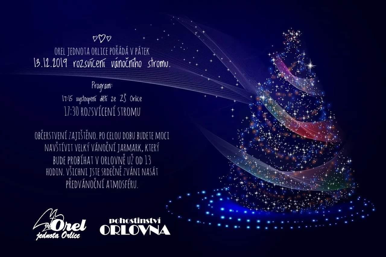 Rozsv%C3%ADcen%C3%AD%20v%C3%A1no%C4%8Dn%C3%ADho%20stromu%20 %20Orel%20Orlice